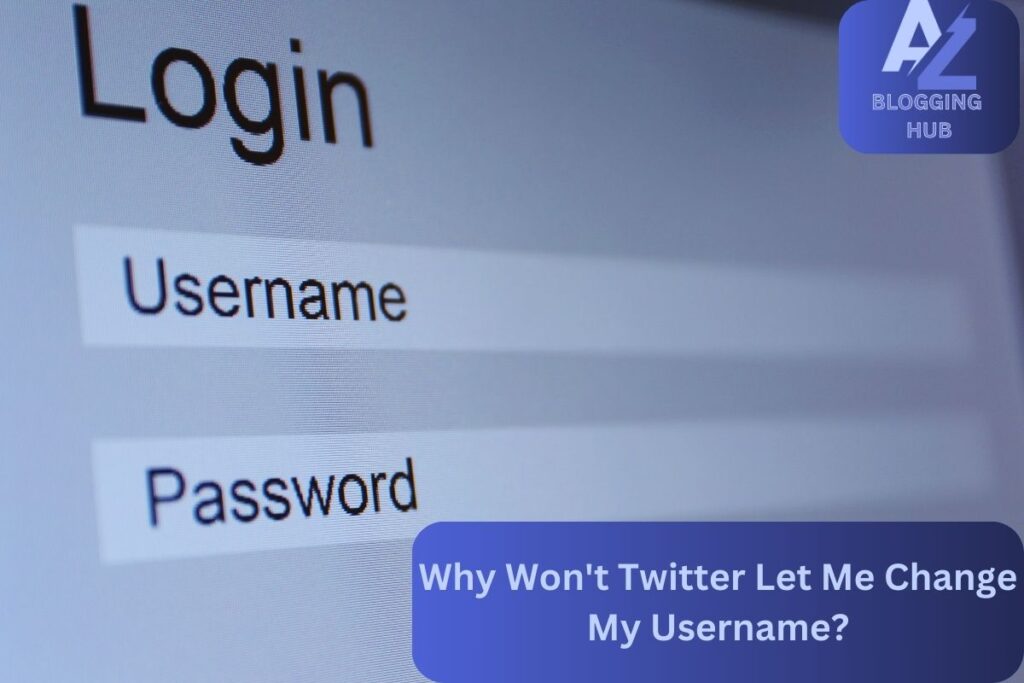 Why Won't Twitter Let Me Change My Username?